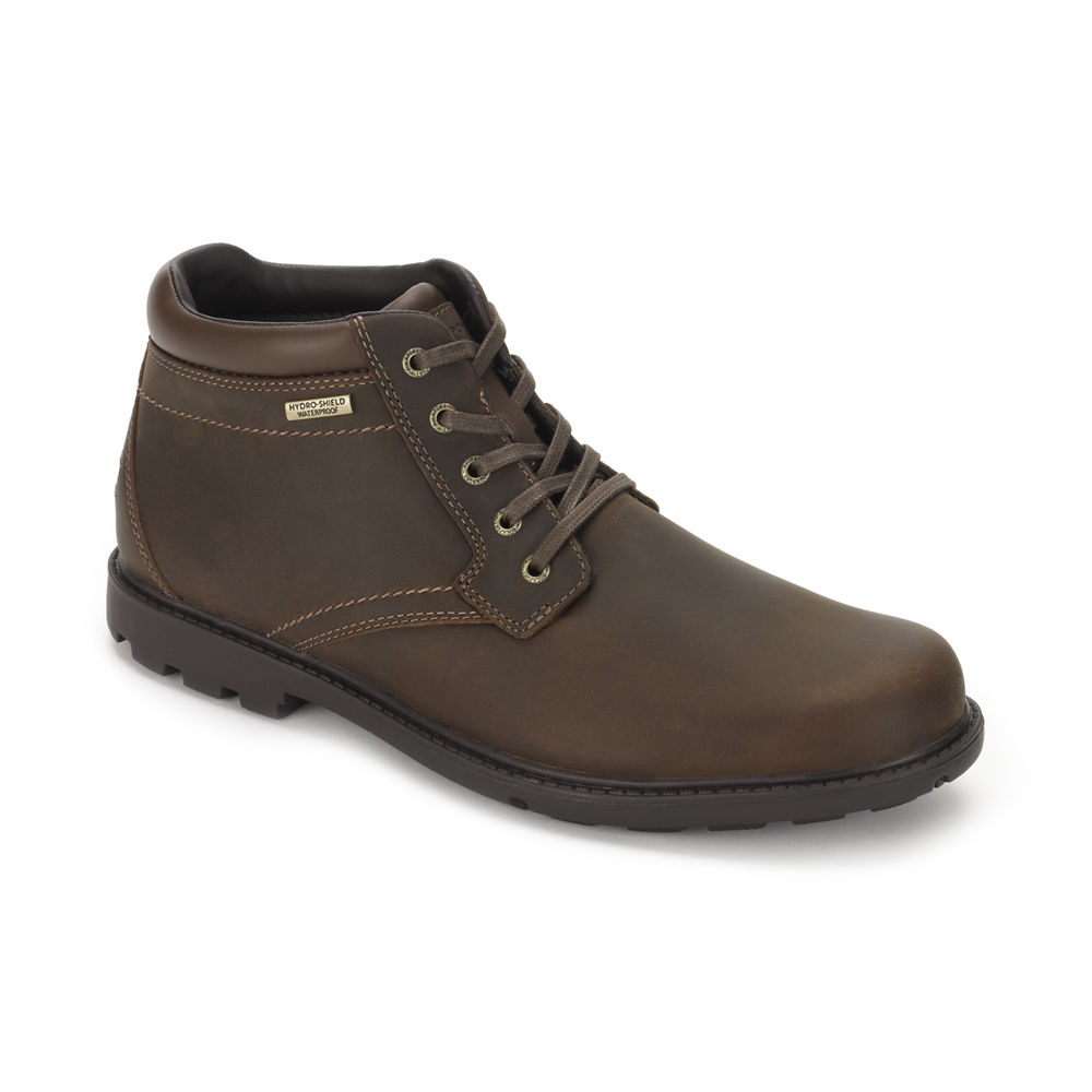 Rockport Kängor Herr Bruna - Rugged Bucks Waterproof - PKEHS4952